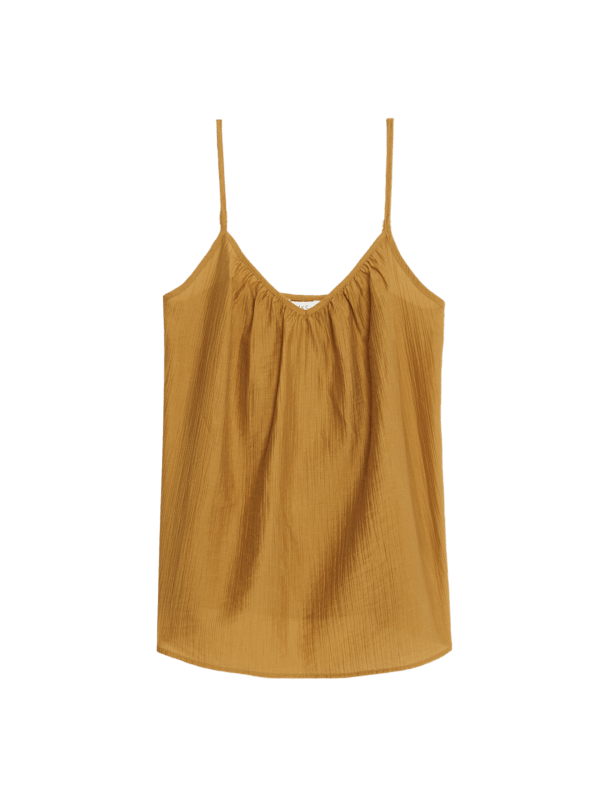 Lyocell Rich V-Neck Cami Top