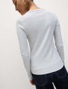 Cotton Rich Ribbed Top