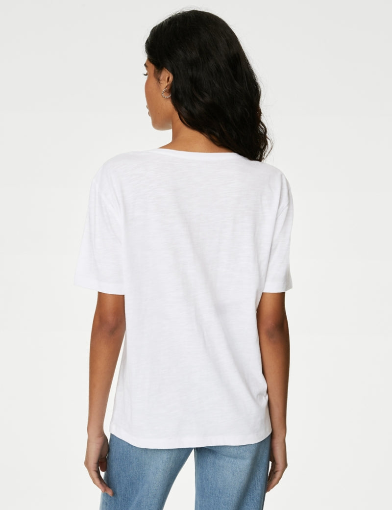 Cotton Modal Relaxed T-Shirt