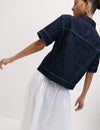 Denim Utility Short Sleeve Shirt