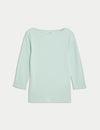 Pure Cotton Slim Fit Top