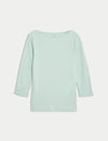 Pure Cotton Slim Fit Top