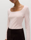 Pure Cotton Square Neck Top