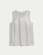 Pure Cotton Sparkly Vest