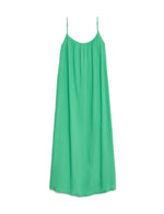 Square Neck Strappy Midi Cami Slip Dress