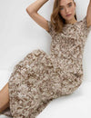 Pure Cotton Printed Midi T-Shirt Dress