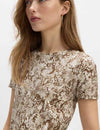 Pure Cotton Printed Midi T-Shirt Dress
