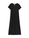Pure Cotton Round Neck Midi T-Shirt Dress