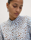 Printed Collared Button Through Shirt