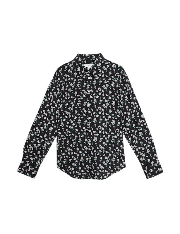 Printed Collared Shirt