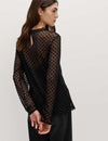 Flock Fitted Mesh Top