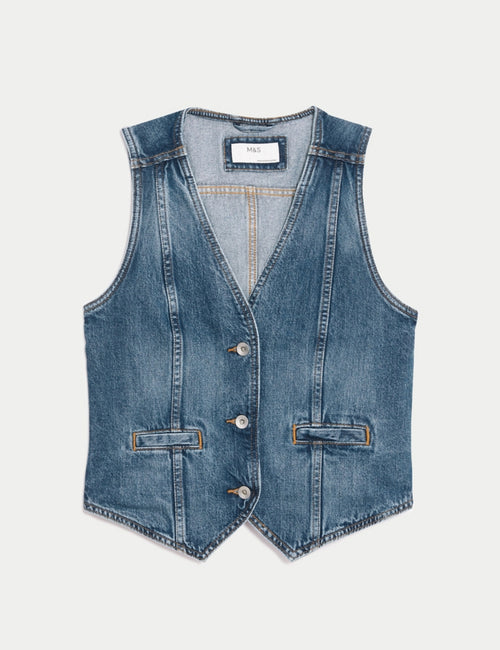 Denim Waistcoat