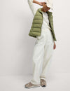 Feather & Down Packaway Funnel Neck Gilet