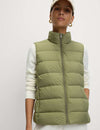 Feather & Down Packaway Funnel Neck Gilet