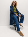 Denim Car Coat
