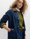Denim Car Coat