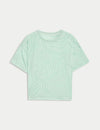 Cotton Rich Textured T-Shirt