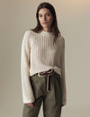 Cotton Rich Textured Jumper