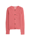 Bobble Detail Cardigan With Wool