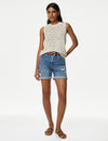 Denim Boyfriend Shorts