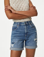 Denim Boyfriend Shorts