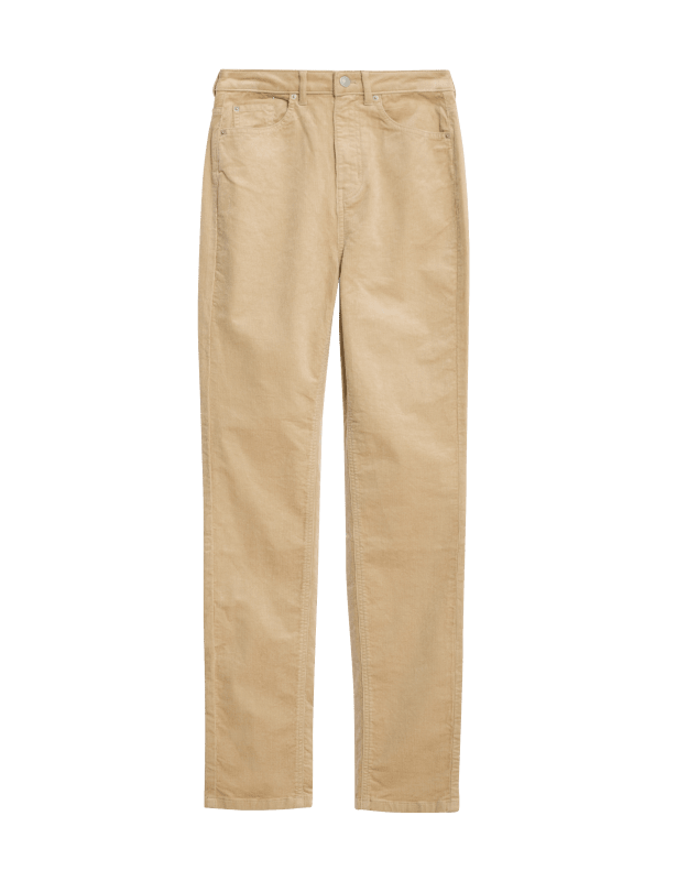 Cord Straight Leg Trousers