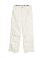 lyocell™ Rich Cargo Tea Dyed Cropped Trousers