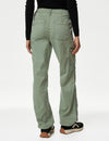 Lyocell™ Rich Cargo Straight Leg Trousers