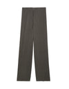 Plisse Wide Leg Trousers