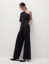 Side Stripe Wide Leg Trousers