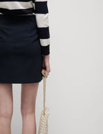 Jersey Mini A-Line Skirt