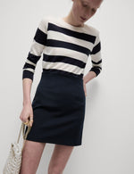 Jersey Mini A-Line Skirt