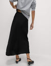 Satin Midaxi Slip Skirt