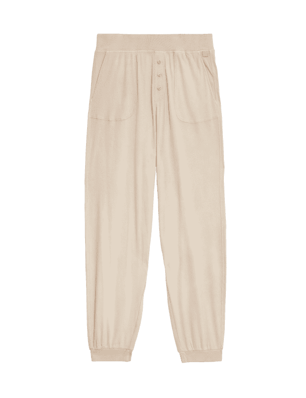 Cotton Rich Rib Lounge Joggers