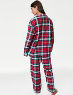 Pure Cotton Checked Pyjama Set