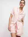Cotton Modal Revere Shortie Pyjama Set