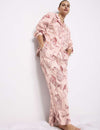 Pure Cotton Animal Print Slub Pyjama Set