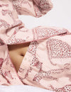Pure Cotton Animal Print Slub Pyjama Set