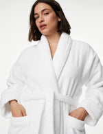 Pure Cotton Towelling Dressing Gown