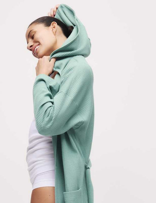 Jersey Waffle Dressing Gown