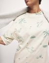 Pure Cotton Printed Nightdress