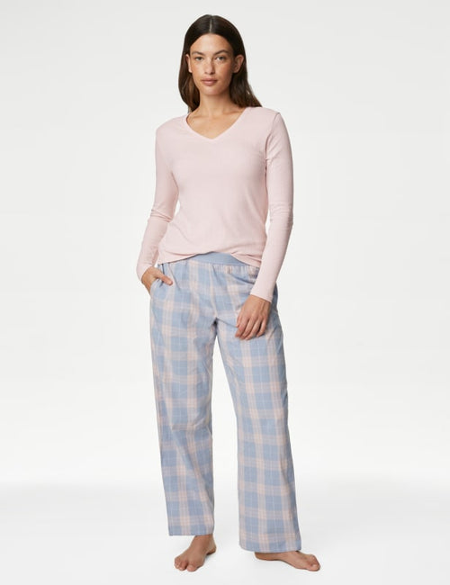 Cool Comfort™ Ribbed Pyjama Top