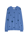 Star Print Crew Neck Long Sleeve Pyjama Top