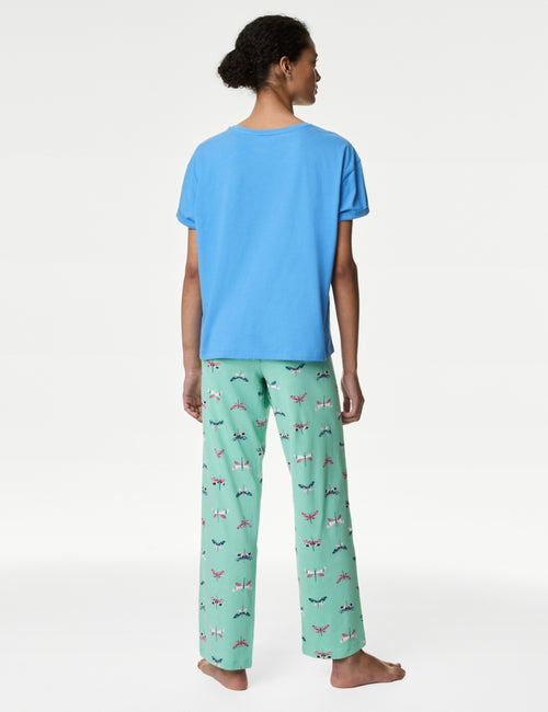 Pure Cotton Dragonfly Pyjama Set
