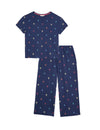 Cotton Rich Crop Leg Pyjama Set