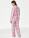 Fleece Printed Revere Pyjama Set