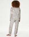 Fleece Printed Pyjama Set