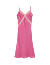 Satin Lace Detail Chemise