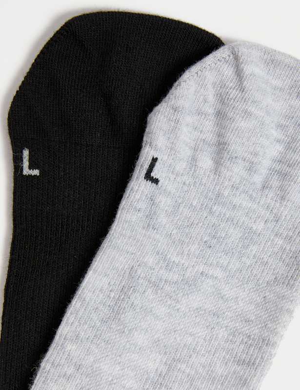 2pk Cotton Blend Yoga Socks