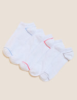 5 Pair Pack Trainer Liner Socks